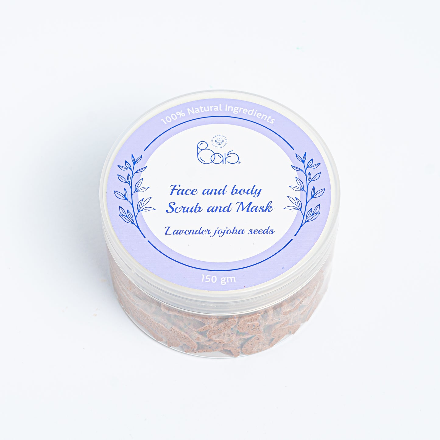 Lavender & Jojoba Seeds Face & Body Scrub and Mask
