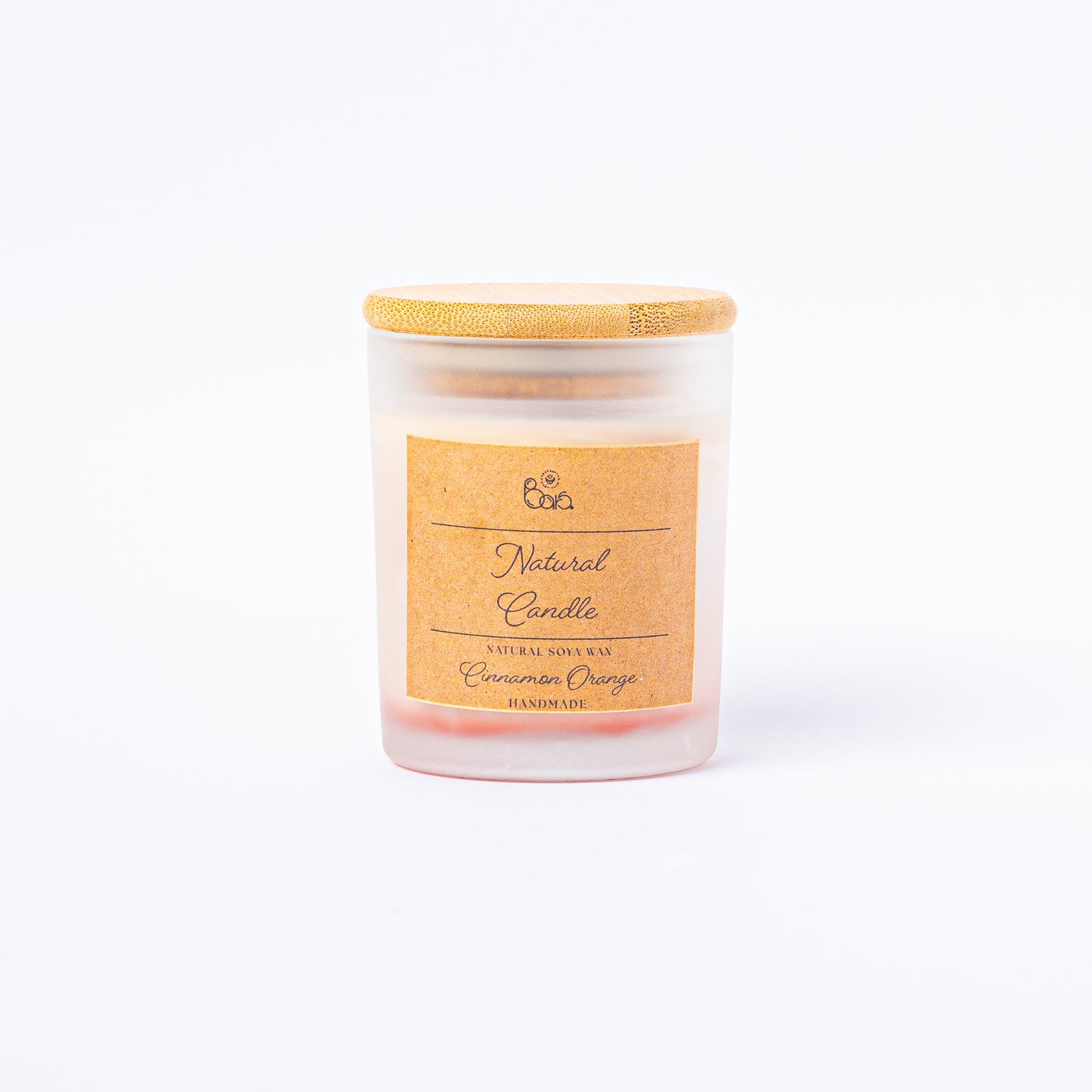 Cinnamon Orange Natural Candle