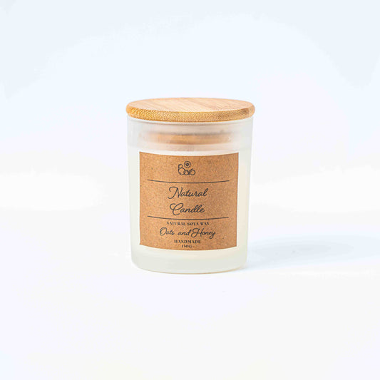 Oats and Honey Natural candle