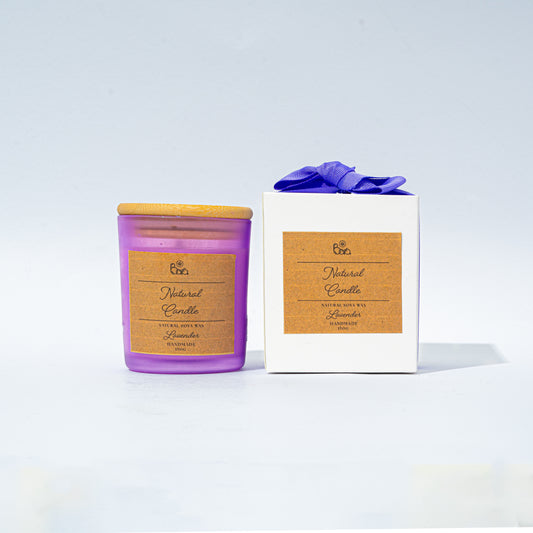 Lavender Candle Duo Set
